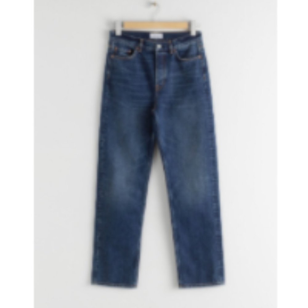 & Other Stories Straight High Rise Jeans